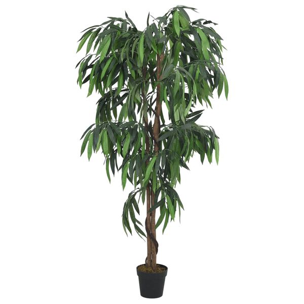 vidaXL Mangobaum Künstlich 900 Blätter 180 cm Grün