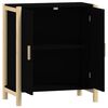 vidaXL Sideboard Schwarz 62x38x70 cm Holzwerkstoff