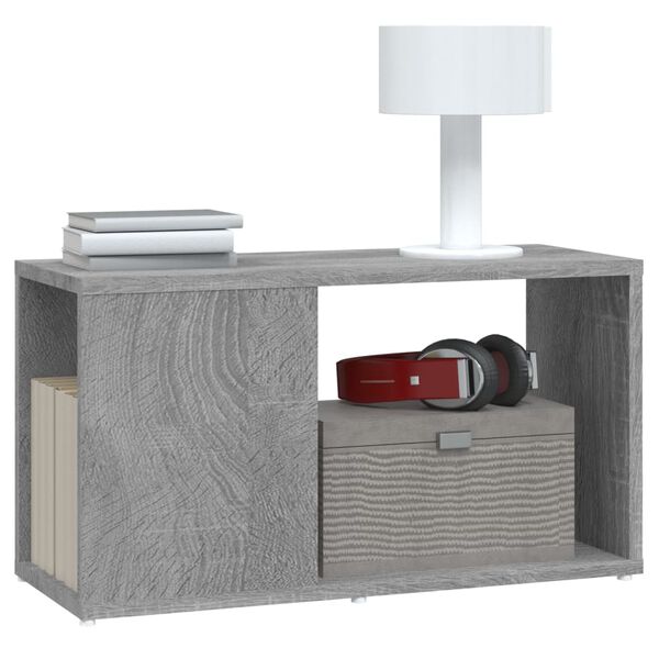 vidaXL TV-Schrank Grau Sonoma 60x24x32 cm Holzwerkstoff