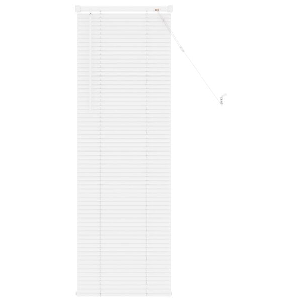 vidaXL Venetianer Jalousie Verstellbar Wei&szlig; 150 x 60 cm PVC