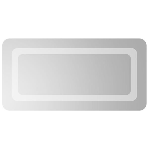 vidaXL LED-Badspiegel 30x60 cm