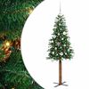 vidaXL Schlanker Weihnachtsbaum Gr&uuml;n 150 cm