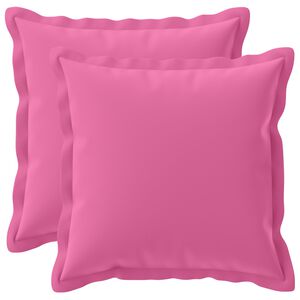 vidaXL Kissenbezug 2 stk. HOUTEN Rosa 30 x 30 cm Polyester