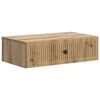 vidaXL Wandmontierter Beistelltisch 59 x 34,5 x 17 cm Holzwerkstoff
