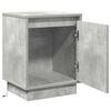 vidaXL Nachttisch 2 pcs Beton Grau 39 x 34,5 x 50 cm Holzwerkstoff
