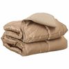 vidaXL Ganzjahresbettdecke 140 x 220 cm 300 g/m&sup2; Gold