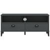 vidaXL TV-Schrank VIKEN Anthrazit Holzwerkstoff