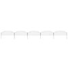 vidaXL Gartenzaun Set Konvex 77,3x26 cm Gr&uuml;n