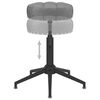 vidaXL B&uuml;rostuhl Drehbar Dunkelgrau Samt