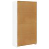 vidaXL Kleiderschrank Wei&szlig; 100&times;50&times;200 cm Holzwerkstoff