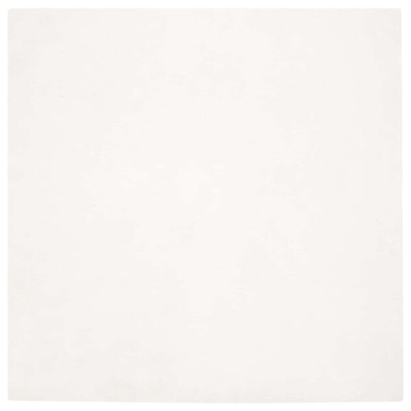 vidaXL Kunstfell Hasen Teppich Olite Creme 240 x 240 cm Polyester