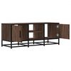 vidaXL TV-Schrank Eichen-Optik 100x35x41 cm Holzwerkstoff und Metall