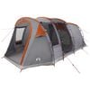 vidaXL Tunnelzelt Grau und Orange 505 x 330 x 204 cm