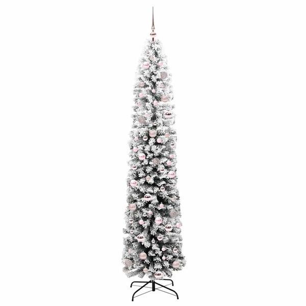 vidaXL K&uuml;nstlicher Weihnachtsbaum mit 300 LEDs mit St&auml;nder Gr&uuml;n 210 cm