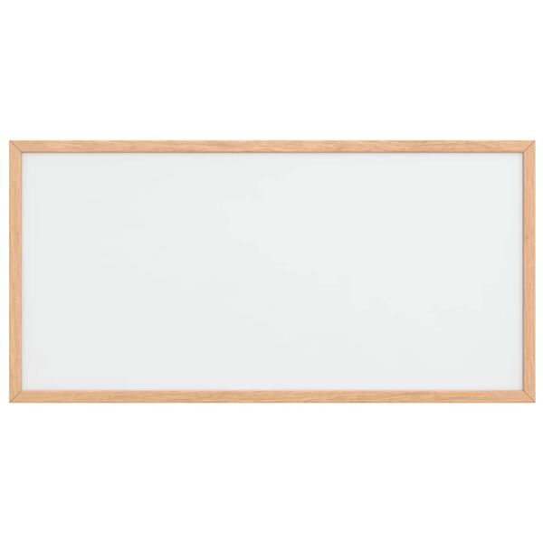 vidaXL Magnetisches Whiteboard mit Rahmen aus massivem Kiefernholz 60 x 30 cm