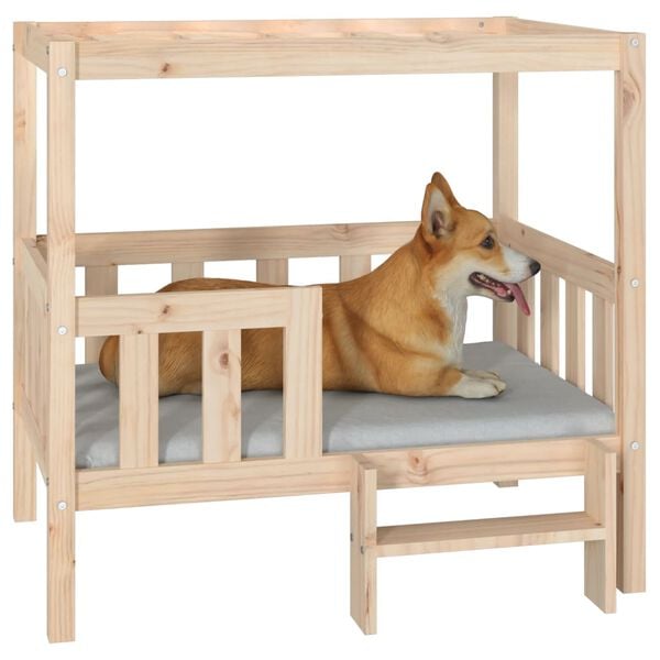 vidaXL Hundebett 95,5x73,5x90 cm Massivholz Kiefer