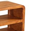 vidaXL TV-Schrank Massivholz Akazie 90x30x55 cm