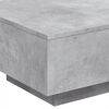 vidaXL Couchtisch Betongrau 55x55x31 cm Holzwerkstoff