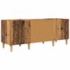 vidaXL Schallplattenschrank Altholz 121 x 38 x 48 cm Holzwerkstoff