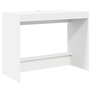 vidaXL Bett-Schreibtisch Wei&szlig; Holzwerkstoff 100 x 45 x 75 cm