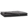 vidaXL Gewichtsdecke Anthrazit 152 x 203 cm 11 kg 100% Baumwolle 205T