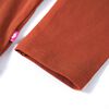 Kinder-Langarmshirt Cognac 116