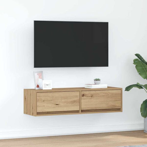 vidaXL TV-Schr&auml;nk Artisan-Eiche 100 x 31 x 25,5 cm Holzwerkstoff