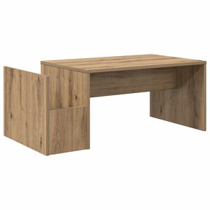 vidaXL Couchtisch Artisan-Eiche 90 x 45 x 35 cm Holzwerkstoff