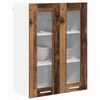 vidaXL H&auml;ngeschrank mit Speicher Altholz 60 x 31 x 80 cm Holzwerkstoff