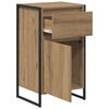 vidaXL Sideboard Kunsthandwerk Eiche 81 x 36 x 150.5 cm Holzwerkstoff