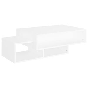 vidaXL Couchtisch Wei&szlig; 105x55x32 cm Holzwerkstoff