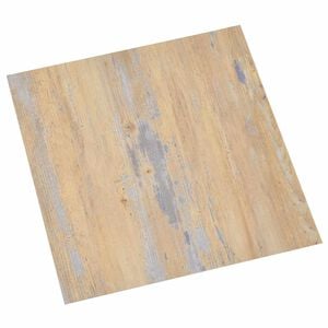 vidaXL Selbstklebende Bodenplanken Braun und Grau 30,5 x 30,5 cm