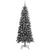 vidaXL K&uuml;nstlicher Weihnachtsbaum mit 300 LEDs mit St&auml;nder Gr&uuml;n 180 cm