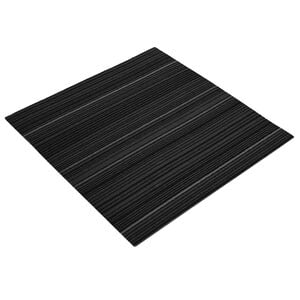vidaXL Teppichfliese Gestreift Dunkelgrau 50 x 50 cm 4 stk.