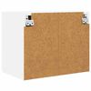 vidaXL H&auml;ngeschrank mit T&uuml;r 2 pcs Wei&szlig; 50 x 31 x 40 cm Holzwerkstoff