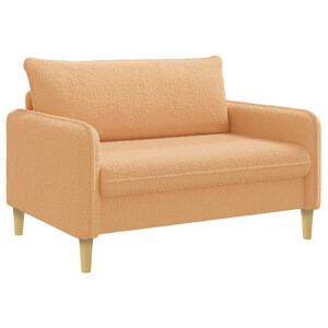 vidaXL XXL-Sessel Beige Boucl&eacute;