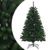 vidaXL K&uuml;nstlicher klappbarer Weihnachtsbaum 150 cm PVC Mittelgr&uuml;n
