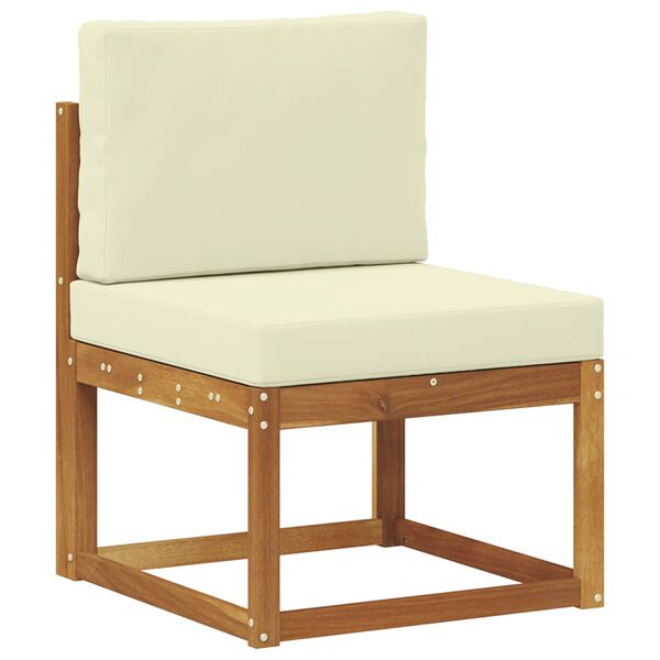 vidaXL Outdoor Mittelsofa Massivholz Akazie