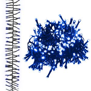 vidaXL LED-Lichterkette mit 1000 LEDs Blau PVC