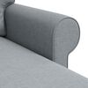 vidaXL Sofa Hellgrau Gesamtabmessungen: 245 x 138 x 80 cm (B x T x H)