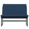 vidaXL Sitzbank Blau 100x75x76 cm Stoff