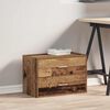 vidaXL Schrank mit 2 Schubladen Altholz-Optik 60x31x40cm Holzwerkstoff