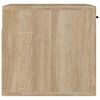 vidaXL Wandschrank Sonoma-Eiche 80x36,5x35 cm Holzwerkstoff