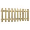 vidaXL Lattenzaun 180x80 cm Massivholz Kiefer Impr&auml;gniert