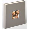 Walther Design Fotoalbum Fun 30x30 cm Grau 100 Seiten