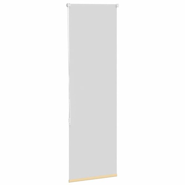 vidaXL Verdunkelungsrollo Beige 60x175cm Stoffbreite 55,7 cm Polyester