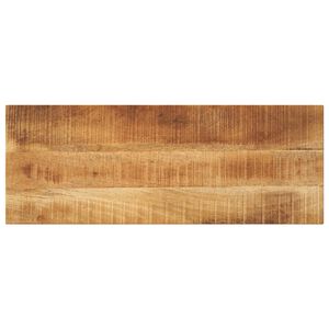 vidaXL Tischplatte 80x20x3,8 cm Rechteckig Raues Massivholz Mango