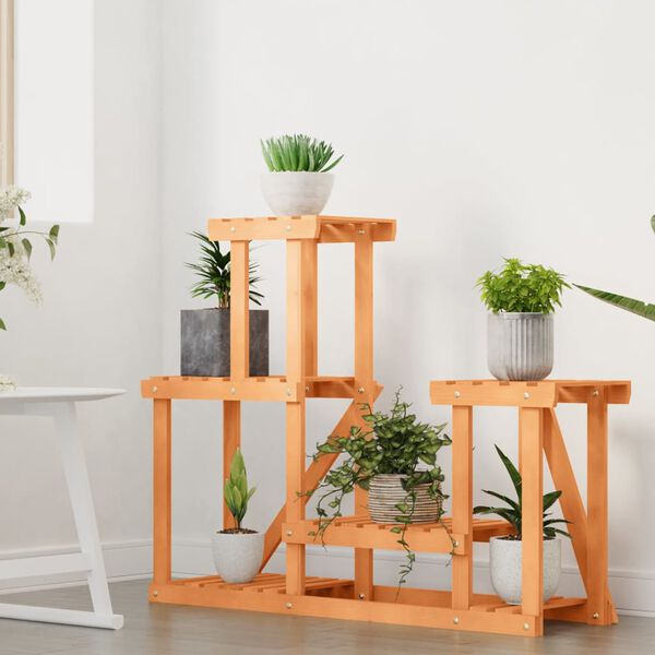 vidaXL Blumenständer 90x25x73,5 cm Massivholz Tanne