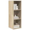 vidaXL TV-Wandschrank Sonoma-Eiche 37x37x107 cm Holzwerkstoff