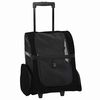 vidaXL Trolley f&uuml;r Haustiere 3-in-1 Schwarz 48x32x(57-106) cm cm Oxford-Gewebe